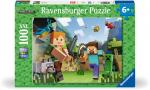 100 Teile Ravensburger Kinder Puzzle XXL Minecraft Steve und Alex 12004176