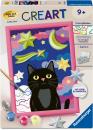 Ravensburger Malen nach Zahlen CREART mit Gips gießen Sternenkatze 12023069