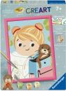 Ravensburger Malen nach Zahlen CREART Serie D Character Tilli & Otti 12023308