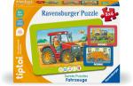 3 x 6 Teile Ravensburger Puzzle tiptoi 3 erste Puzzles Fahrzeuge 00227
