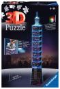 216 Teile Ravensburger 3D Puzzle Bauwerk Taipei 101 bei Nacht 11149
