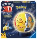 72 Teile Ravensburger 3D Puzzle Ball Nachtlicht Pokémon 11547