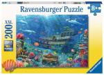 200 Teile Ravensburger Kinder Puzzle XXL Versunkenes Schiff 12944