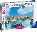 1000 Teile Ravensburger Puzzle Mediterranean Malta 14978