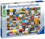 1500 Teile Ravensburger Puzzle 99 Fahrräder und mehr... 16007