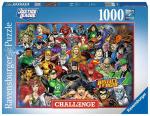 1000 Teile Ravensburger Puzzle Challenge Justice League Comics 16884
