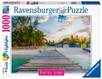 1000 Teile Ravensburger Puzzle Beautiful Islands Karibische Insel 16912