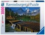 1000 Teile Ravensburger Puzzle Österreich Collection Schiederweiher bei Hinterstoder 17262