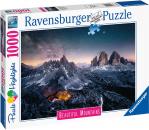 1000 Teile Ravensburger Puzzle Beautiful Mountains Drei Zinnen, Dolomiten 17318