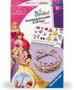 Ravensburger Be Creative Mini Disney Prinzessinnen Bastelset Freundschaftsbändchen & Tattoos 25911