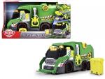 Dickie Spielfahrzeug Müllwagen Go Action / City Heroes Recycling Truck 203307001