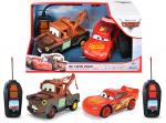 Dickie ferngesteuertes Fahrzeug Auto RC Disney Cars LMQ + Mater Twin Pack 1:32 203084037