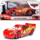 Jada Modellauto Hollywood Rides Disney Cars Lightning McQueen, 1:24 9398099314R01