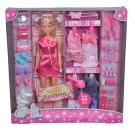 Simba Puppe Steffi Love Mega Fashion Mode und Accessoires 45 Teile 105736015