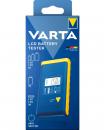 Varta Batterietester LCD Digital Tester für AA AAA C D 9V Knopfzelle 893