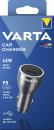 Varta KFZ Ladegerät Ladeadapter Car Charger Dual USB schwarz 1x USB Typ C, 1x USB Typ A 57933