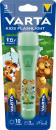 Varta Taschenlampe LED Kids Flashlight grün Dschungel Design inkl. 2 x AAA Batterien 15650