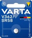 1 Varta Watch V 362 / SR58 Silver Oxide Uhrenbatterie Blister