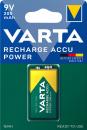 1 Varta 56722 Akku 9V 200mAh Recharge Accu Power NiMH Blister