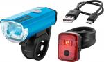 Puky Beleuchtungs-Set Laufrad, Fahrrad LUMI blue 9020
