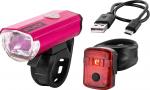 Puky Beleuchtungs-Set Laufrad, Fahrrad LUMI pink 9021