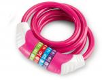 Puky Sicherheitskabelschloss für Kinder KS pink 120 cm 9431