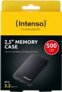 Intenso HDD externe Festplatte Memory Case 2,5 Zoll 500GB USB 3.2 schwarz certified refurbished