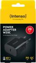 Intenso Ladegerät Power Adapter 20 Watt W20C 1x USB-C für 1 Gerät schwarz