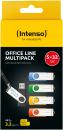 Intenso USB Stick 32GB Speicherstick Office Line USB 3.2 Gen. 1x1 USB-A 5er Pack