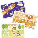 PlayMais Bastel Kreativität Classic 14 Karten Colors & Forms Farben & Formen 160086