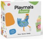 PlayMais Bastel Kreativität Bastelset Mosaic 2300 Farm Bauernhof ab 3 Jahren 160966