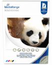 50 Mediarange Blatt Fotopapier DIN A4 high glossy glänzend einseitig 115 g/m² Rückseite klebend