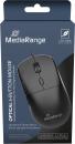 Mediarange Maus optisch mit Kabel 6 Tasten 2400 dpi schwarz USB-C MROS271