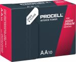 10 Duracell Procell Intense 1.5 AA / Mignon Alkaline Batterien im 10er Karton