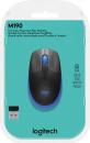 Logitech Maus M190 optisch Wireless kabellos 3 Tasten 1000 dpi blau 910-005907