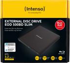 Intenso Brenner extern EOD 500BD SLIM BDXL für BD / CD / DVD / M-Disc Typ C USB 3.2 schwarz