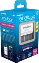 Panasonic Akku Ladegerät Charger eneloop Smartplus Charger BQ-CC55E für 4 AA / AAA