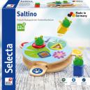 Selecta Kleinkindwelt Holz Saltino Frosch-Katapult mit Sortierfunktion 62072