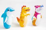 Intex Aufblasfigur Bop Bags Delfin, Dino oder Tiger Figur ab 3 Jahren zufällige Auswahl 44669NP