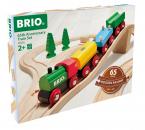 Brio World Eisenbahn Set 65 Jahre Holzeisenbahn Jubiläums Zugset 32 Teile 36036