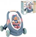 Smoby Spielzeug Little Smoby 3-in-1 Lauflernwagen Baby Puppenwagen 7600140308