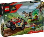 LEGO® Jurassic World™ Raptor: Verfolgungsjagd mit dem Geländewagen 285 Teile 76972