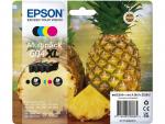 4 Epson Druckerpatronen Tinte 604 XL BK / C / M / Y Multipack