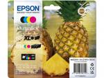 4 Epson Druckerpatronen Tinte 604 XL BK 604 C / M / Y Multipack