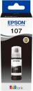 Epson Tintenbehälter Tinte 107 BK black, schwarz