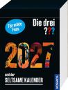 Kosmos Buch Die drei ??? und der seltsame Kalender 2027 18381