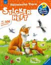 Ravensburger Buch Wieso? Weshalb? Warum? Stickerheft Heimische Tiere 32983