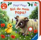 Ravensburger Buch Pappbilderbuch Mitmachen Hör mal hin Piep! Piep! Bist du mein Papa? 42238