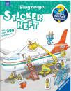 Ravensburger Buch Wieso? Weshalb? Warum? Malbuch Stickerheft Flugzeuge 60069