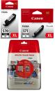 6 Canon Druckerpatronen Tinte PGI-570 XL PGBK / CLI-571 XL BK / C / M / Y / GY Multipack